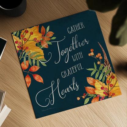 Autumn Splendor V by Kathleen Parr McKenna. Shown as a detailed flat fine art print, highlighting archival giclee quality. Available as an archival giclee rolled canvas, fine art paper, or poster print. SKU 39588a.