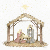 Christmas in Bethlehem III Light by Kathleen Parr McKenna. SKU 70603a. Archival Giclee Fine art print for wall decor.