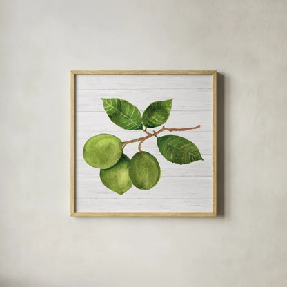 Citrus Garden II Shiplap by Kathleen Parr McKenna | Decorus Art