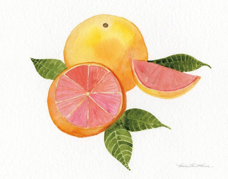 Citrus Garden X by Kathleen Parr McKenna