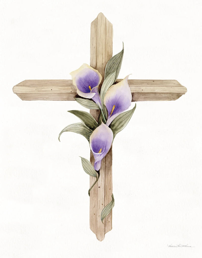 Easter Blessing Cross II by Kathleen Parr McKenna