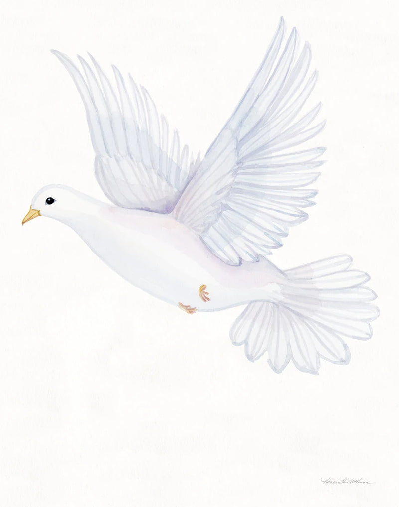 Easter Blessing Dove II by Kathleen Parr McKenna