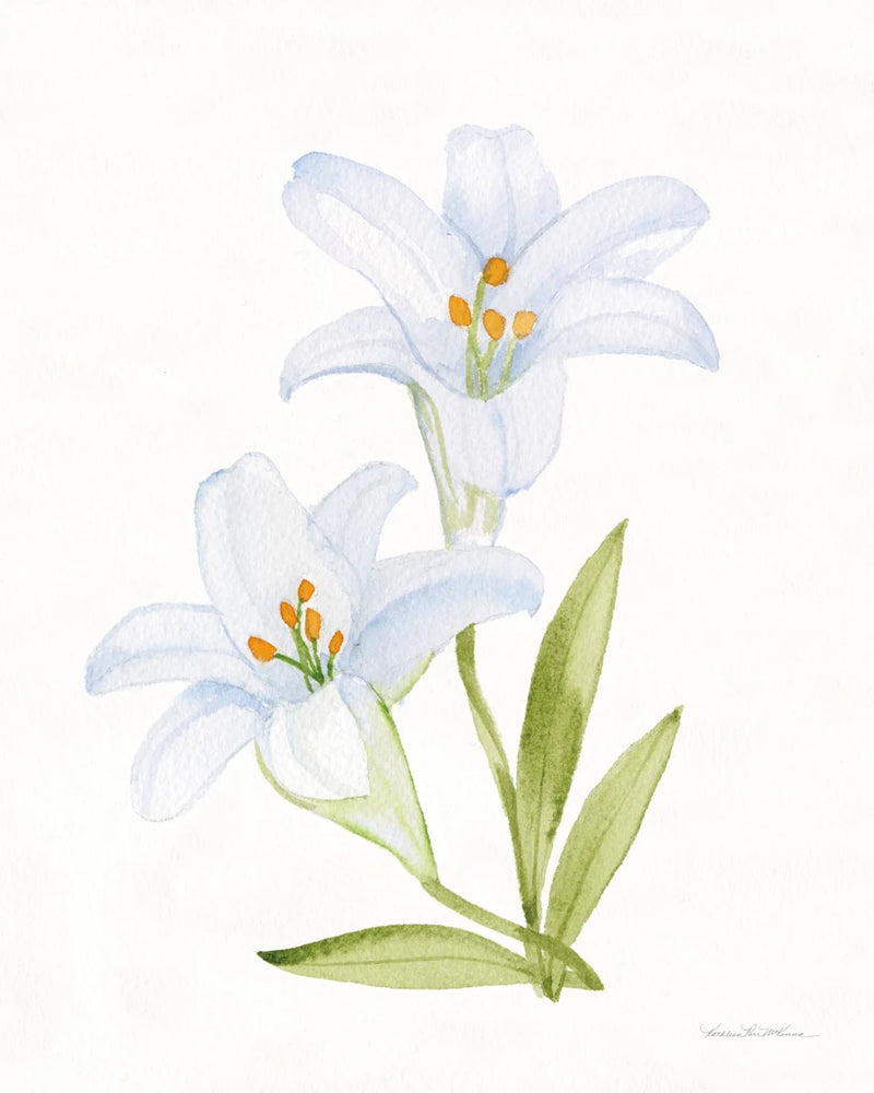 Easter Blessing Flowers IV by Kathleen Parr McKenna