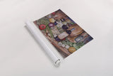 Gourmet Night by Kathleen Parr McKenna. shown as a rolled paper print. Available as archival giclee rolled canvas, fine art paper, or poster print. SKU 47964i.