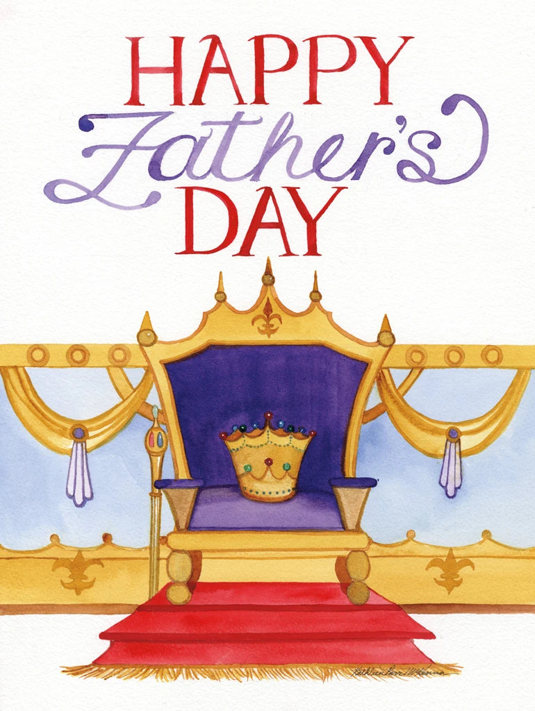 Happy Fathers Day by Kathleen Parr McKenna
