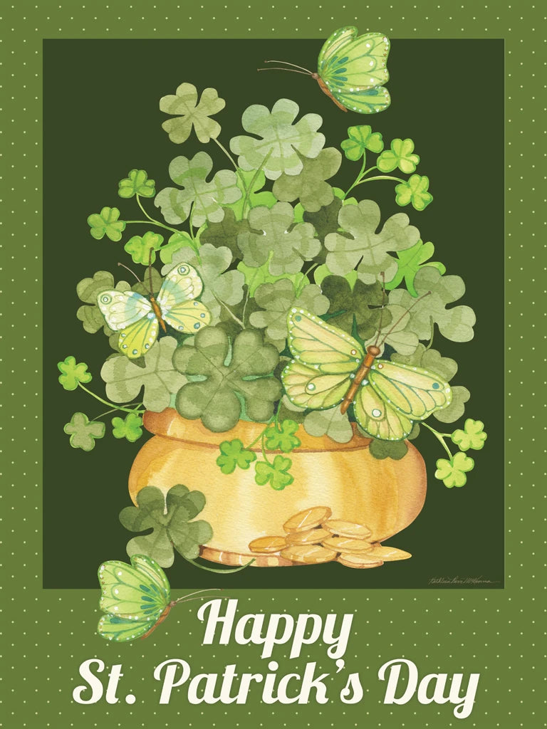 Happy St Patricks Day I by Kathleen Parr McKenna