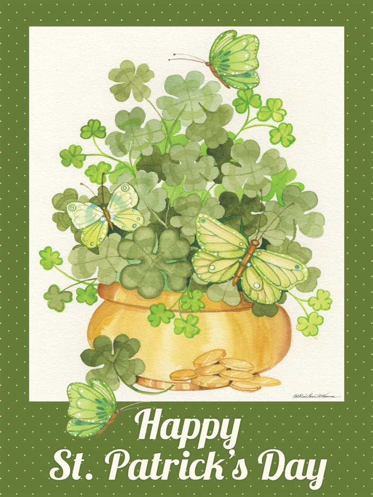 Happy St Patricks Day II by Kathleen Parr McKenna