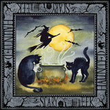 Haunting Halloween Night III by Kathleen Parr McKenna. SKU 39665a. Archival Giclee Fine art print for wall decor.