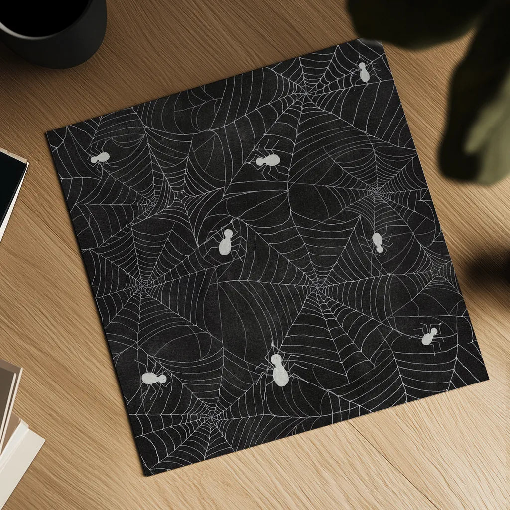 Haunting Halloween Night Pattern I by Kathleen Parr McKenna. Shown as a detailed flat fine art print, highlighting archival giclee quality. Available as an archival giclee rolled canvas, fine art paper, or poster print. SKU 42845a.