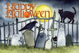 Haunting Halloween Night V by Kathleen Parr McKenna. SKU 39667i. Archival Giclee Fine art print for wall decor.