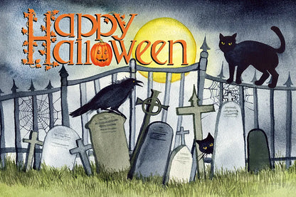 Haunting Halloween Night V by Kathleen Parr McKenna. SKU 39667i. Archival Giclee Fine art print for wall decor.