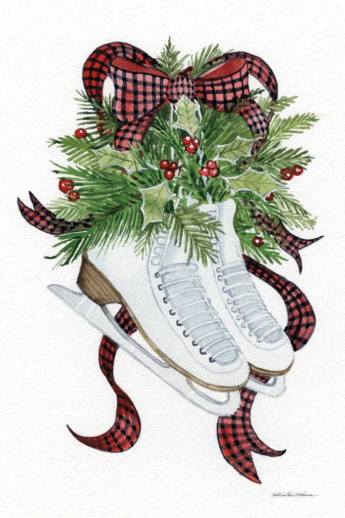 Holiday Sports I by Kathleen Parr McKenna. SKU 31739h. Archival Giclee Fine art print for wall decor.