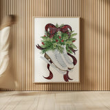 Holiday Sports I by Kathleen Parr McKenna. shown as over sized large wall art. Available as an archival giclee rolled canvas, fine art paper, or poster print. SKU 31739h.