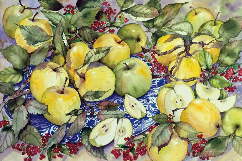 Just Picked by Kathleen Parr McKenna. SKU 48701i. Archival Giclee Fine art print for wall decor.