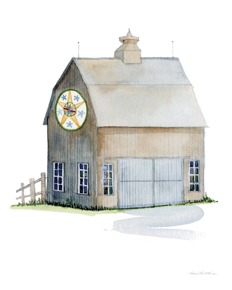 Life on the Farm Barn Element IV by Kathleen Parr McKenna