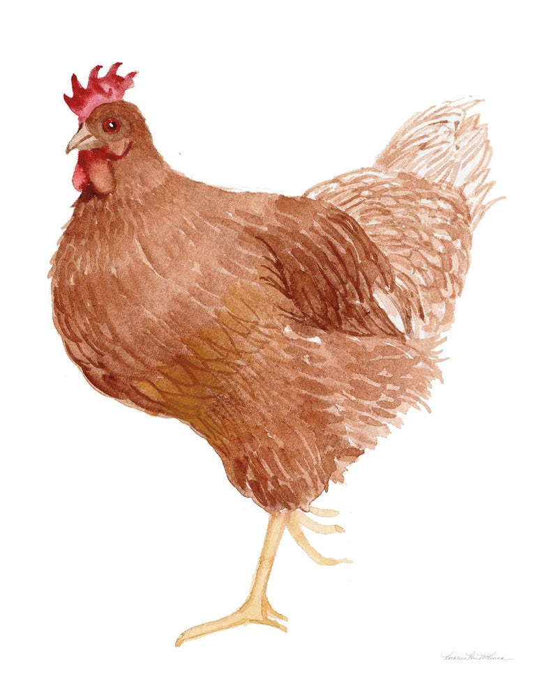 Life on the Farm Chicken Element IV by Kathleen Parr McKenna
