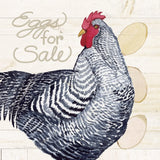 Life on the Farm Chicken I by Kathleen Parr McKenna. SKU 34554a. Archival Giclee Fine art print for wall decor.