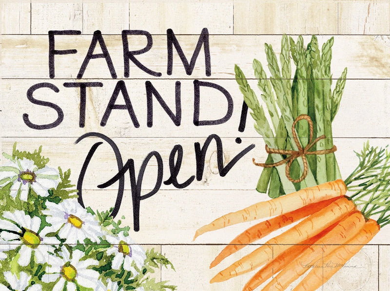 Life on the Farm Sign IV by Kathleen Parr McKenna
