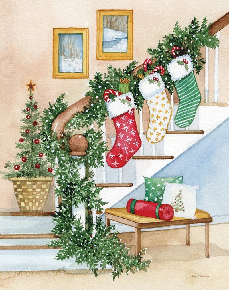 Night Before Christmas II Crop by Kathleen Parr McKenna