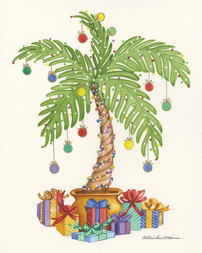 Palm Tree Gifts Crop by Kathleen Parr McKenna
