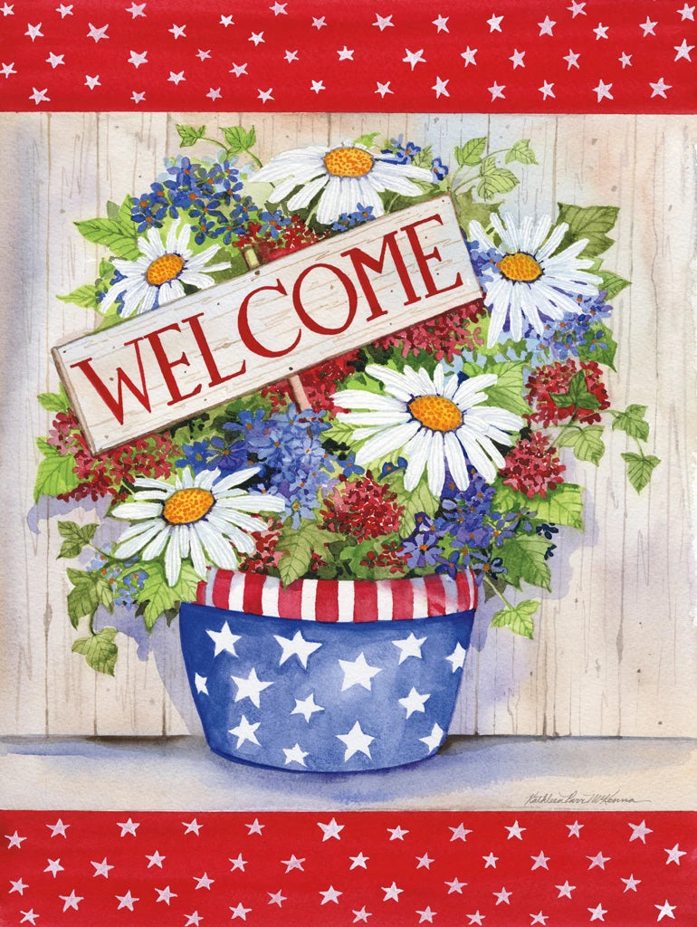 Patriotic Welcome by Kathleen Parr McKenna
