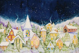 Peace on Earth by Kathleen Parr McKenna. SKU 41396i. Archival Giclee Fine art print for wall decor.