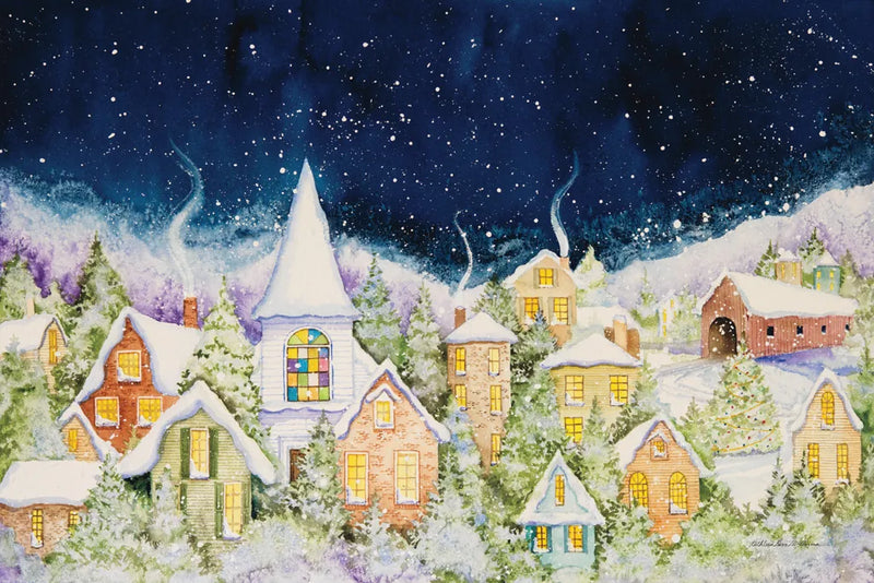 Peace on Earth by Kathleen Parr McKenna. SKU 41396i. Archival Giclee Fine art print for wall decor.