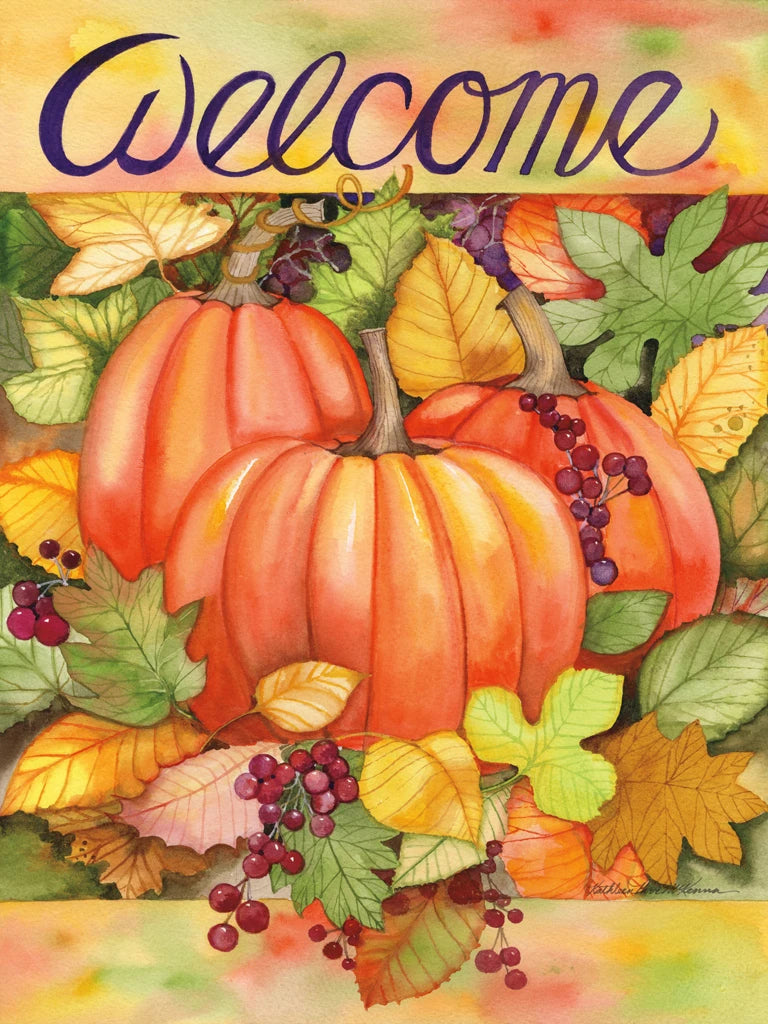 Picking Pumpkins by Kathleen Parr McKenna