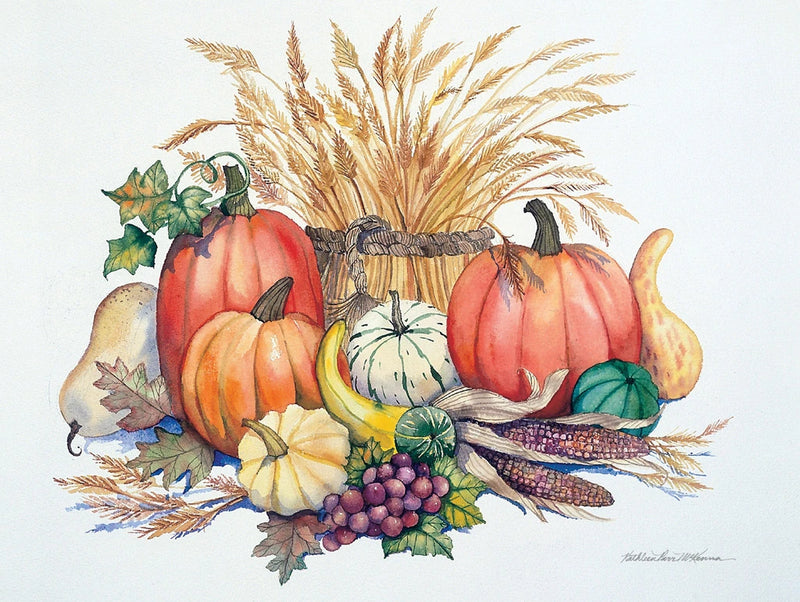 Pumpkin Harvest by Kathleen Parr McKenna