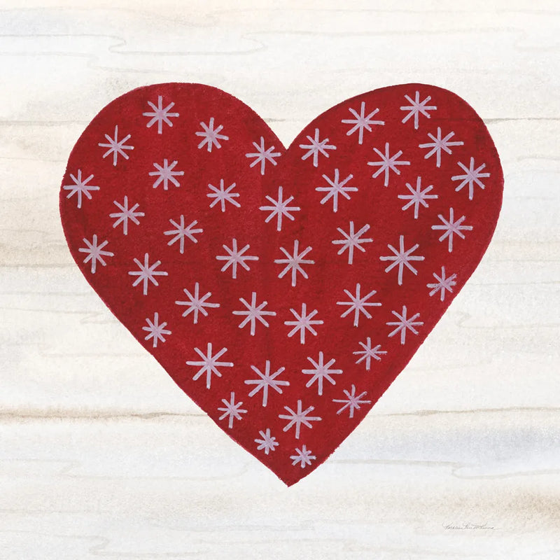 Rustic Valentine Heart II by Kathleen Parr McKenna. SKU 46676a. Archival Giclee Fine art print for wall decor.