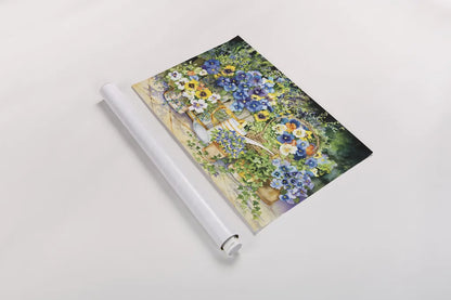 Simply Charming by Kathleen Parr McKenna. shown as a rolled paper print. Available as archival giclee rolled canvas, fine art paper, or poster print. SKU 47976i.