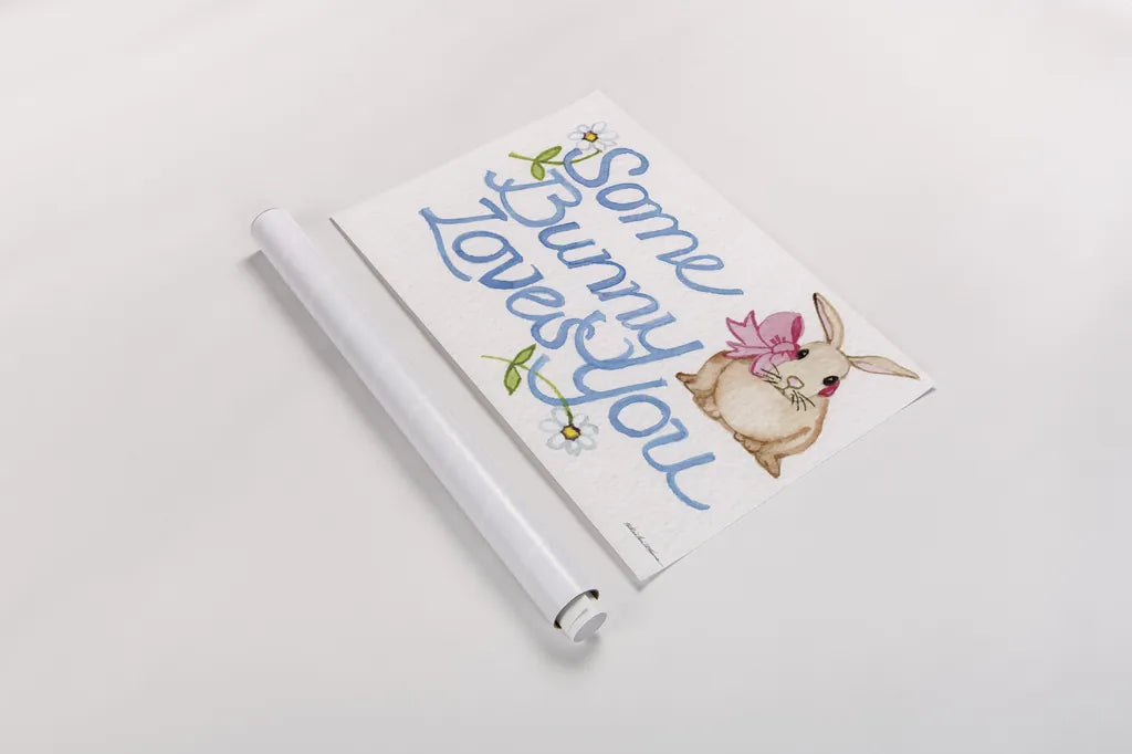 Spring Saying II by Kathleen Parr McKenna. shown as a rolled paper print. Available as archival giclee rolled canvas, fine art paper, or poster print. SKU 24715i.