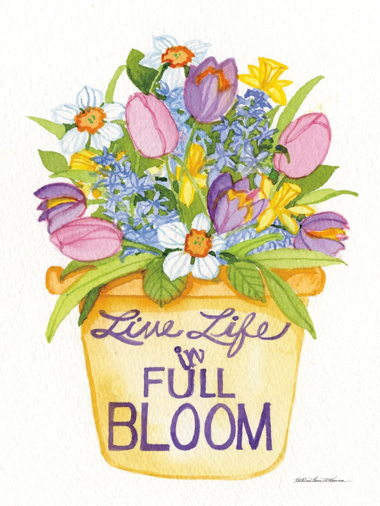 Spring Saying IV by Kathleen Parr McKenna