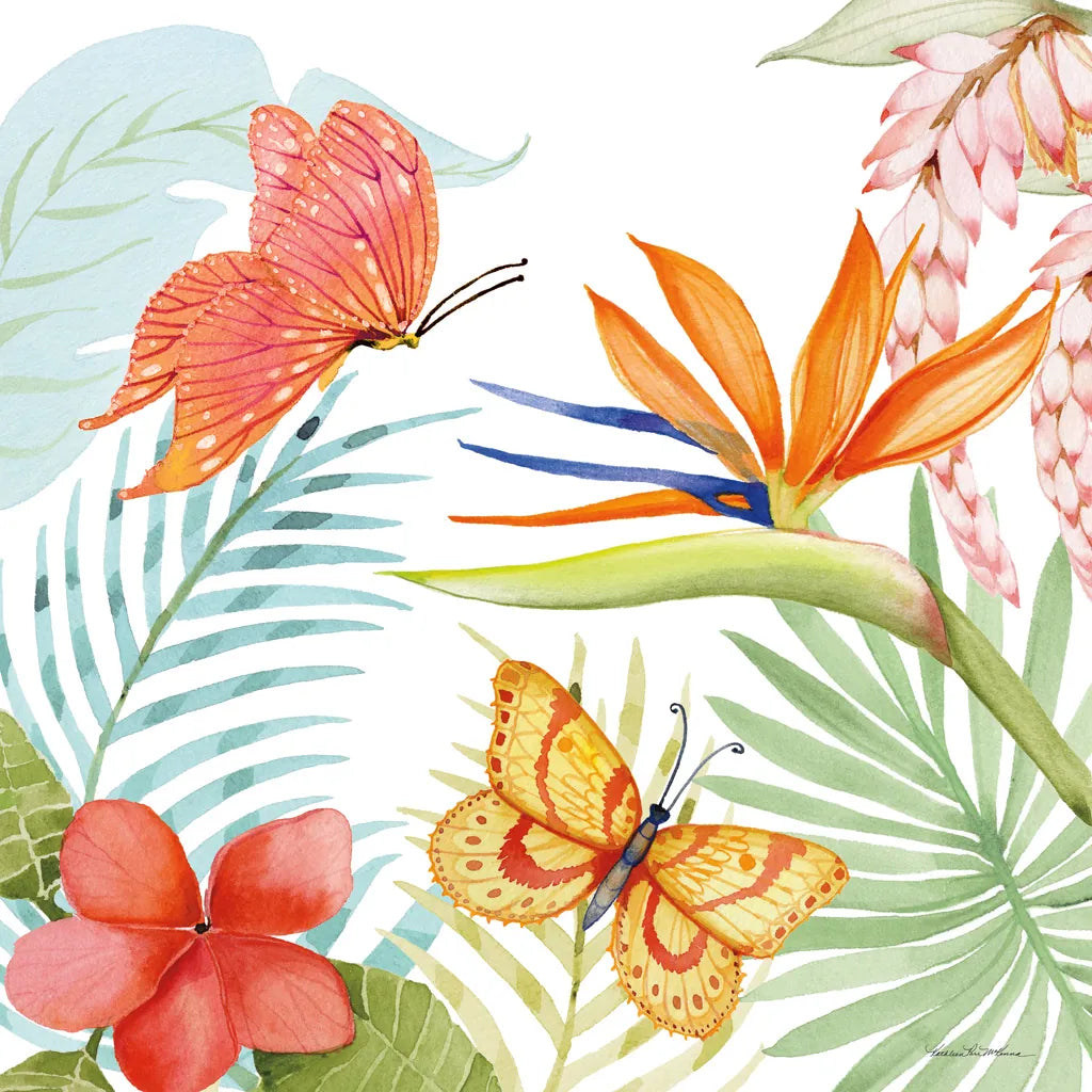 Treasures of the Tropics IV by Kathleen Parr McKenna. SKU 34247a. Archival Giclee Fine art print for wall decor.