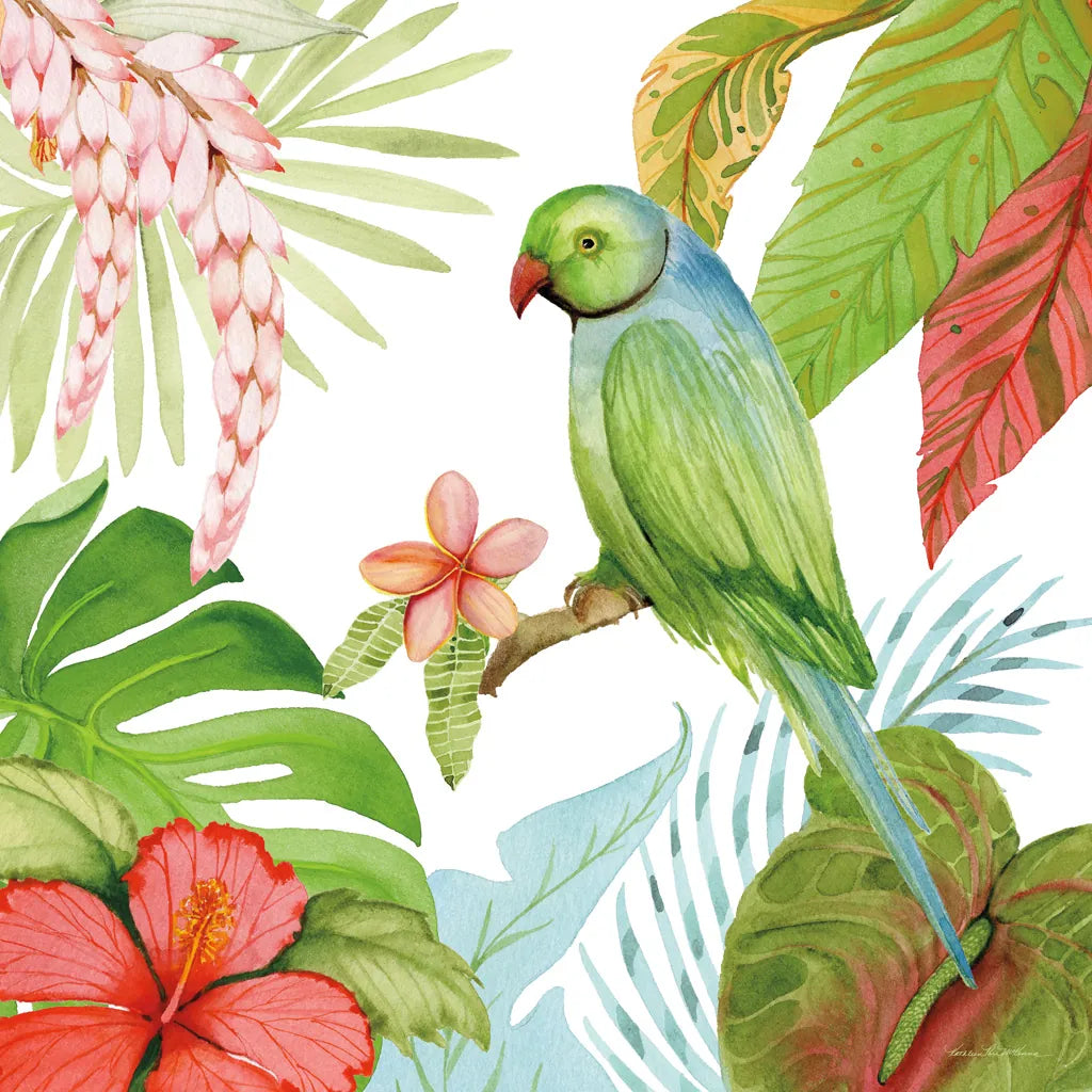 Treasures of the Tropics VII by Kathleen Parr McKenna. SKU 34250a. Archival Giclee Fine art print for wall decor.