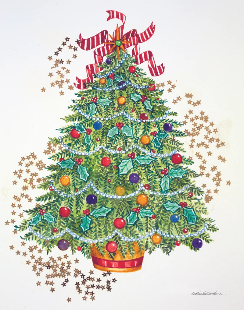 Tree with Stars II by Kathleen Parr McKenna