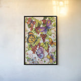 Vineyard Fruit by Kathleen Parr McKenna. shown as a paper print in a black flame. Available as a archival giclee rolled canvas, fine art paper, or poster print. SKU 37264h.