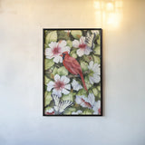 Watching Over You by Kathleen Parr McKenna. shown as a paper print in a black flame. Available as a archival giclee rolled canvas, fine art paper, or poster print. SKU 47722h.