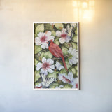 Watching Over You by Kathleen Parr McKenna. shown as a paper print in a white frame. Available as a archival giclee rolled canvas, fine art paper, or poster print. SKU 47722h.