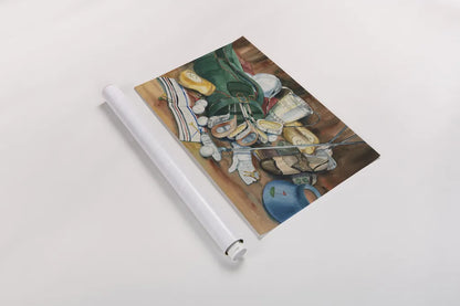 World of Golf by Kathleen Parr McKenna. shown as a rolled paper print. Available as archival giclee rolled canvas, fine art paper, or poster print. SKU 36241i.