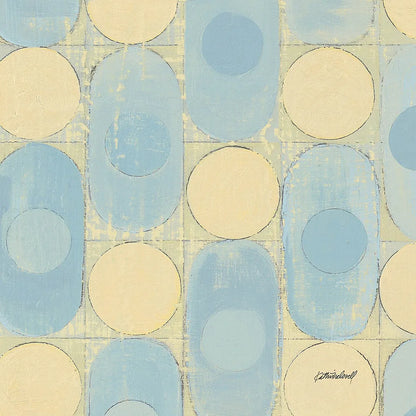 16 Blocks Square X by Kathrine Lovell. SKU 43560a. Archival Giclee Fine art print for wall decor.