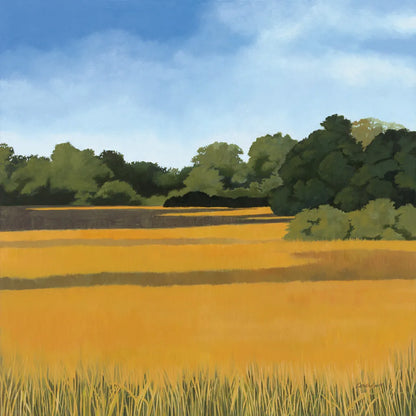 Across from Pond Bridge by Kathrine Lovell. SKU 58639a. Archival Giclee Fine art print for wall decor.