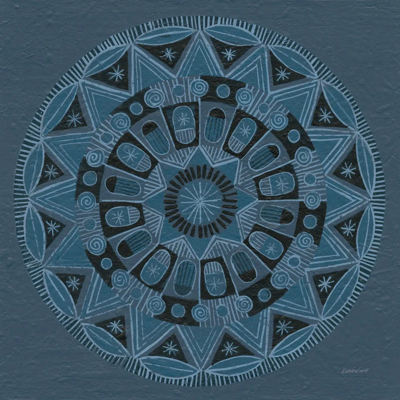 Adire I by Kathrine Lovell. SKU 39397a. Archival Giclee Fine art print for wall decor.