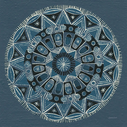 Adire I Cream by Kathrine Lovell. SKU 41627a. Archival Giclee Fine art print for wall decor.