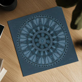 Adire III by Kathrine Lovell. Shown as a detailed flat fine art print, highlighting archival giclee quality. Available as an archival giclee rolled canvas, fine art paper, or poster print. SKU 39399a.