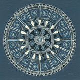 Adire III v2 Cream by Kathrine Lovell. SKU 41629a. Archival Giclee Fine art print for wall decor.