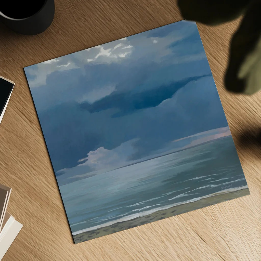 Afternoon Storm by Kathrine Lovell. Shown as a detailed flat fine art print, highlighting archival giclee quality. Available as an archival giclee rolled canvas, fine art paper, or poster print. SKU 58641a.