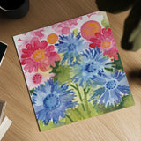 Annabelles Garden I by Kathrine Lovell. Shown as a detailed flat fine art print, highlighting archival giclee quality. Available as an archival giclee rolled canvas, fine art paper, or poster print. SKU 85239a.
