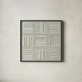 Bambala I by Kathrine Lovell. Shown in a sleek black glass frame for a contemporary gallery look. Available as an archival giclee rolled canvas, fine art paper, or poster print. SKU 30959a.