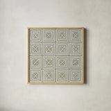 Bambala II by Kathrine Lovell. Shown in a natural wood glass frame for a timeless modern aesthetic. Available as an archival giclee rolled canvas, fine art paper, or poster print. SKU 30960a.